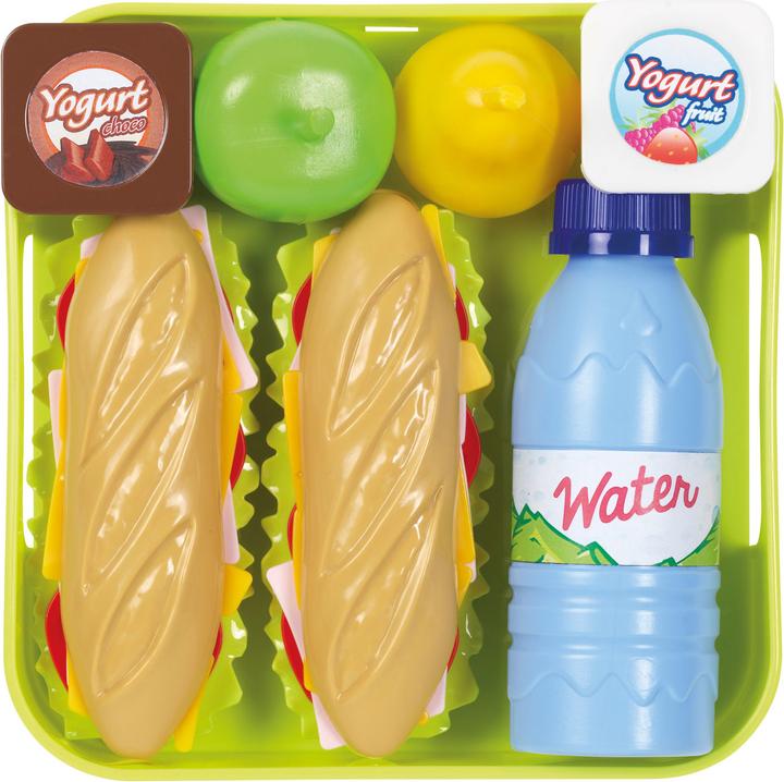 Image du produit Ecoiffier 100% Chef Sandwich Set met Dienblad