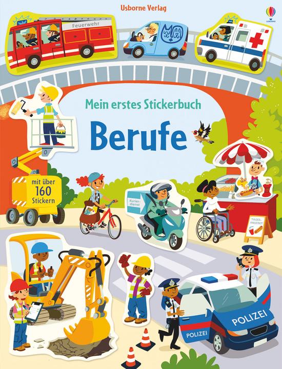 My first sticker book: professions