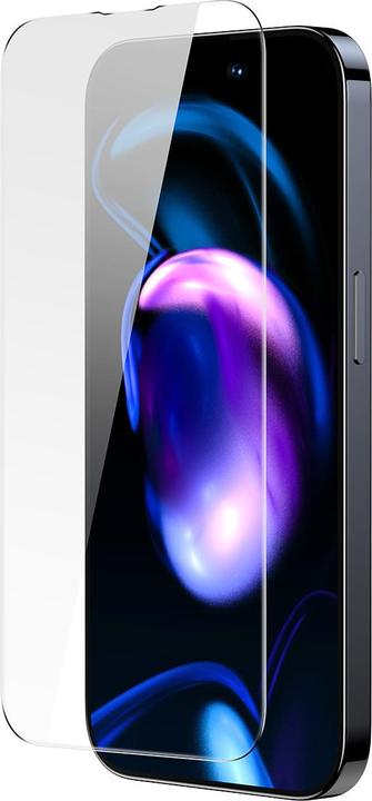 Produktbild Baseus All-glass Crystal Tempered Glass EasyStick Film iP14 (Pack of 2) (2 Stück, Apple iPhone 14 Pro Max)
