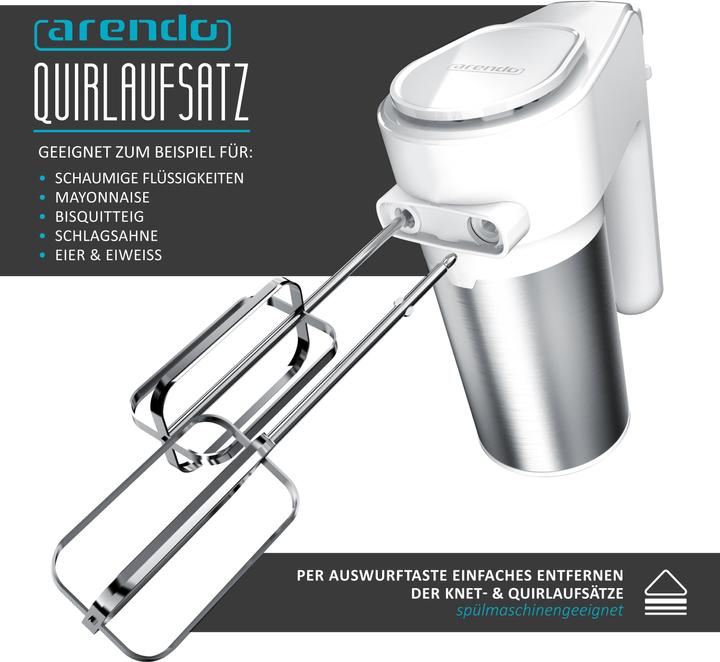 Produktbild Arendo Elektrischer Handmixer (400 W)