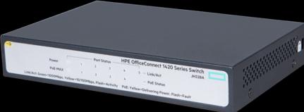 Immagine prodotto Aruba 1420-5G-PoE+ (5 Porti)