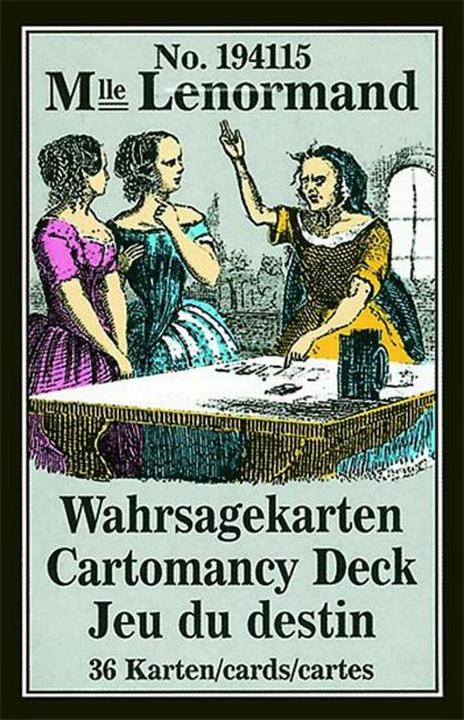 Actual product image Mlle Lenormand fortune telling cards No. 194115 (German)