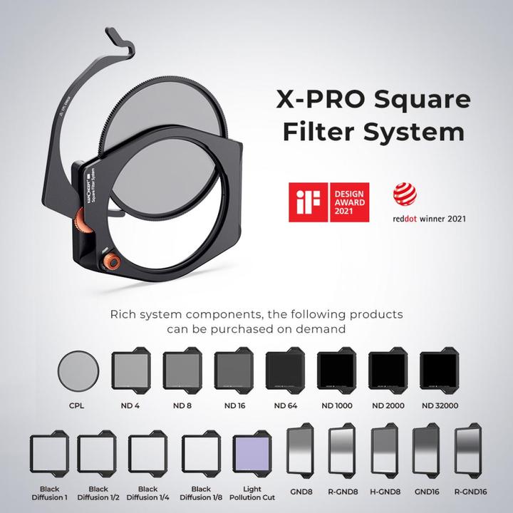 Produktbild K&F Concept Concept X-Pro Square Filter Houder + 95mm CPL