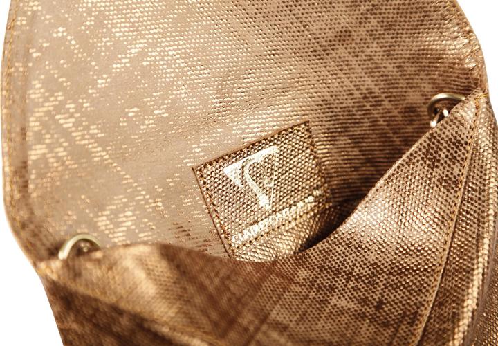 Image du produit Clairefontaine KLEO-PATHRA CUIR Pochette Enveloppe 20x14 cm Bronze -