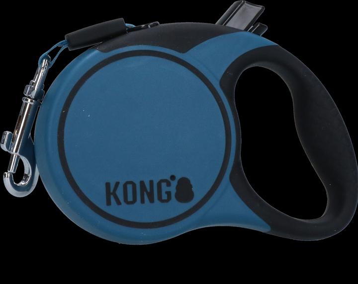 Actual product image KONG Retractable Leash Terrain Blue XS (3m/12kg) - (KONGTRNXSBL) (XS, Dog, Dog sport)