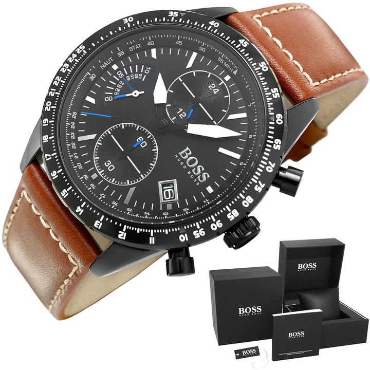 Actual product image BOSS Pilot Chrono (Chronograph, 44 mm)
