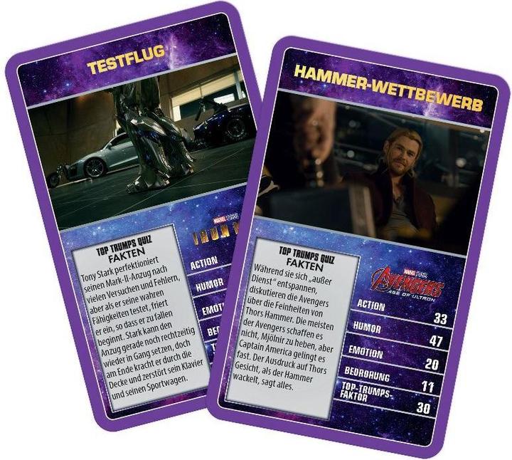 Image du produit Magni Top Trumps Collectables Marvel (Allemand)