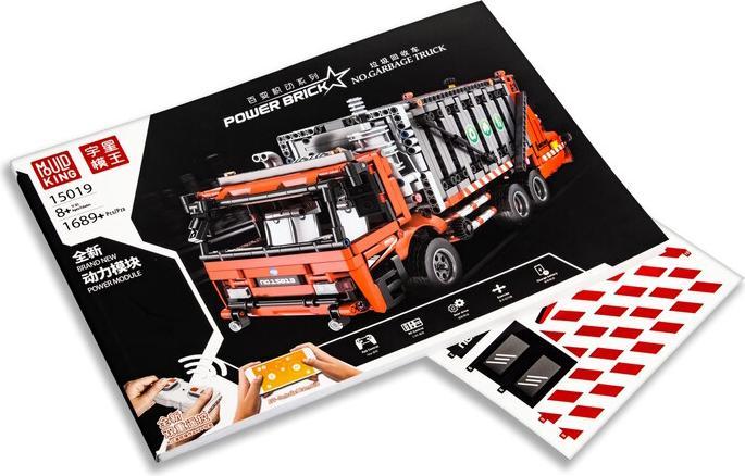 Produktbild Mould King Müllwagen
