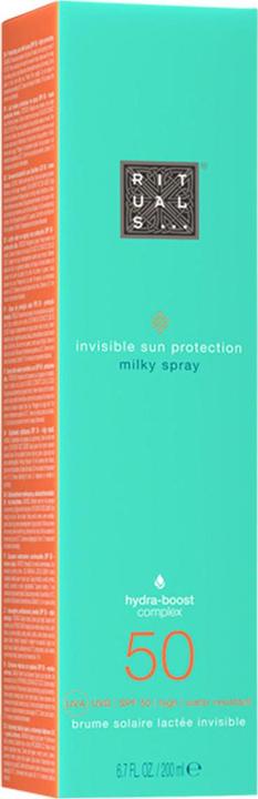 Actual product image Rituals Milky Spray (Sun spray, SPF 50, 200 ml)