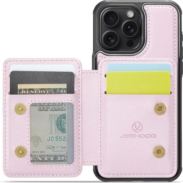 Actual product image Cover-Discount iPhone 16 Pro - 2-in-1 back cover with credit card holder (Apple iPhone 16 Pro)