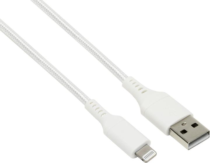 Speedlink USB-A naar Lightning-kabel, wit (USB 3.0)