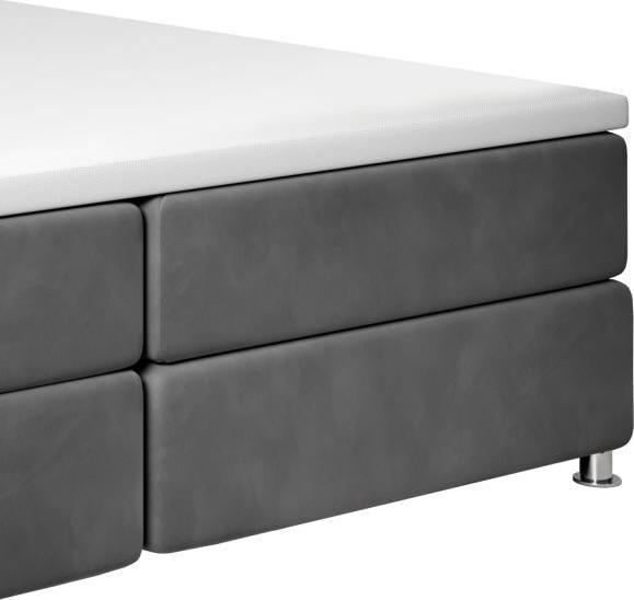 Produktbild Juskys Boxspringbett Vancouver LED (180 x 200 cm)