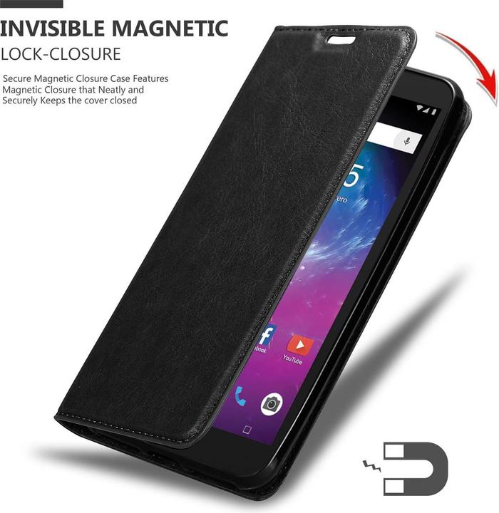Actual product image Cadorabo Book Invisible Magnet Cover (ZTE Blade L8)