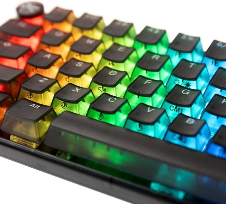 Produktbild Ducky One 3 Aura Black SF Gaming Tastatur, RGB LED - Kailh Jellyfish Y (US) (Eng. Int., Kabelgebunden)