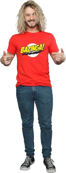 Immagine prodotto Dam Maglietta in cotone Bazinga per uomo (XL)
