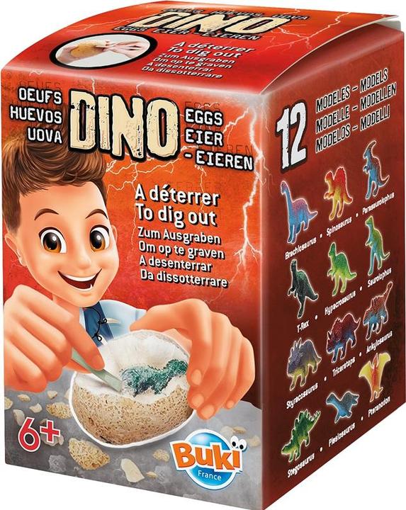 Actual product image Buki Dino eggs (assorted - 1 piece)