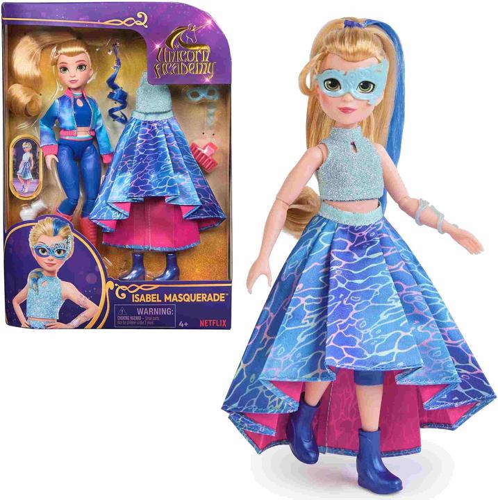 Productafbeelding Unicorn Academy Eenhoorn Academie Isabel Deluxe Maskerade