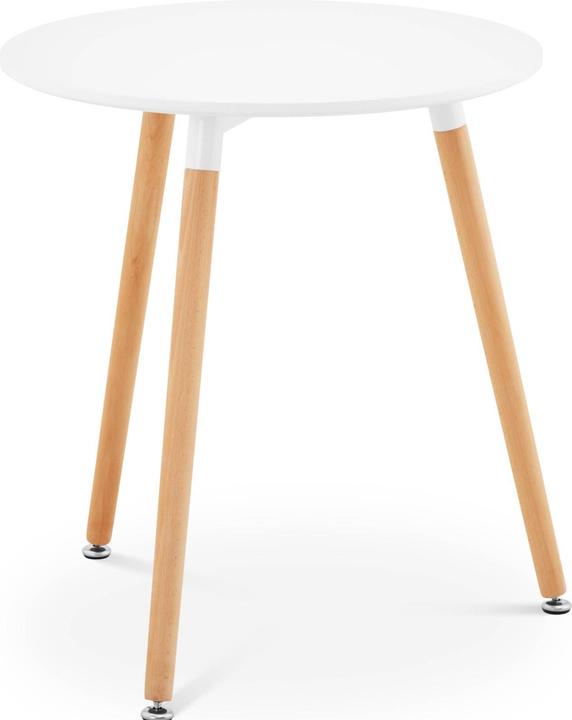 Produktbild Fromm & Starck Tisch rund Ø 60 cm Holztisch 100 kg Bistrotisch 3 Tischbeine Buche Küchentisch
