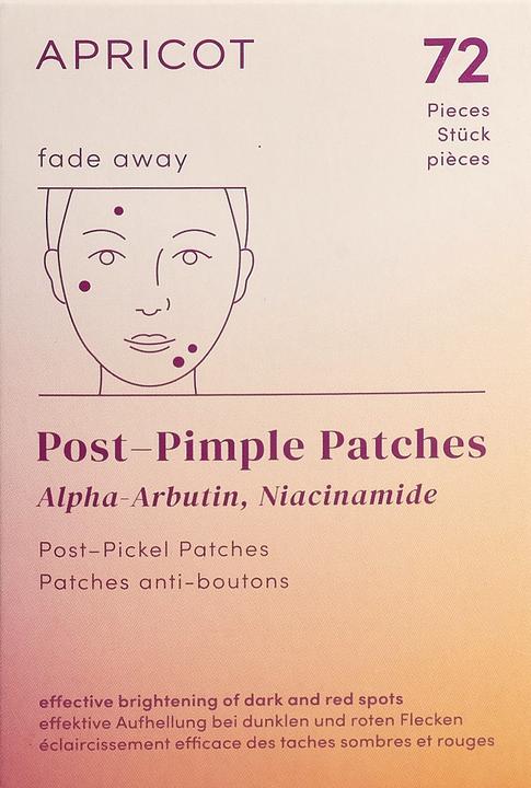 Actual product image Apricot Post Pimple Patches "fade away"