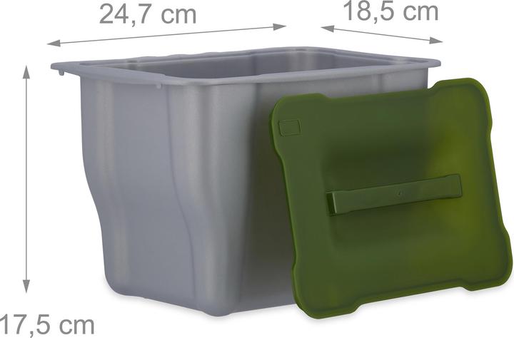 Actual product image Relaxdays Litter bins (5 l)