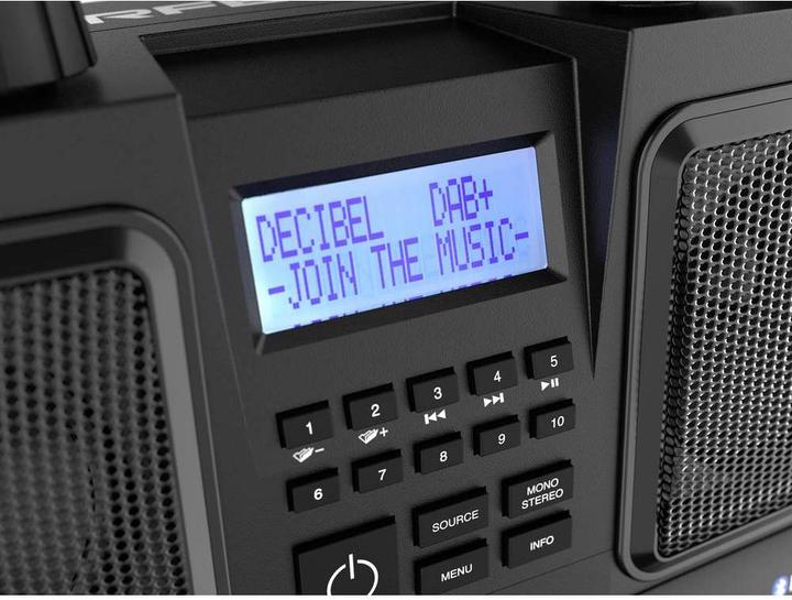 Produktbild PerfectPro Baustellenradio (DAB+, FM, Bluetooth)