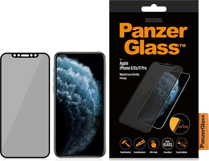 Immagine prodotto PanzerGlass Privacy Da bordo a bordo (1 Pezzo/i, Apple iPhone 11 Pro)