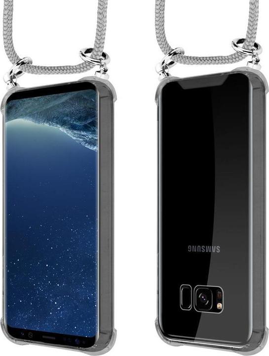 Produktbild Cadorabo TPU Handy Kette SILBER Cover