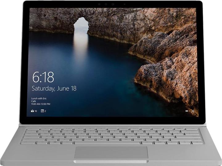 Microsoft Surface Book - Tablet - mit Tastatur-Dock - Core i7 6600U / 2.6 GHz - Win 10 Pro (13.50", Intel Core i7-6600U, 16 GB, 512 GB)