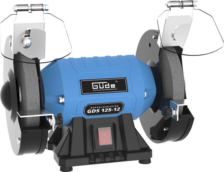 Güde Doppelschleifer » GDS 125-12 « Grob- & Feinschleifscheibe (Doppelschleifer, 120 W)