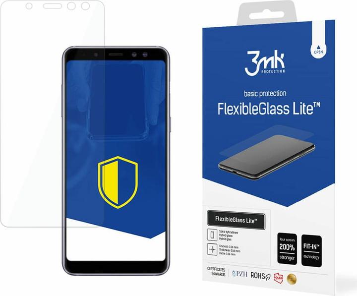Produktbild 3MK Flexible Glass Lite do Samsung Galaxy A8 2018 (1 Stück, Samsung Galaxy A8 (2018))