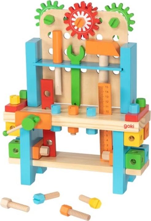 Actual product image Goki My first workbench