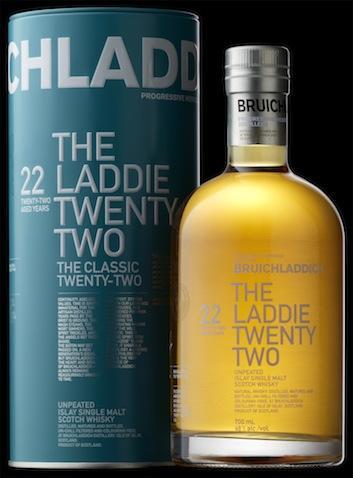 Actual product image Bruichladdich 22 Years The Laddie Twenty Two (Scotch whisky, Single Malt, 1 x 70 cl)