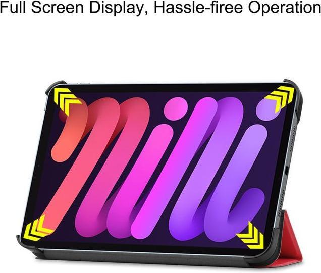 Actual product image MU Classic Triple foldable leather cover (iPad mini 6)