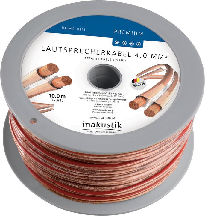 Produktbild Inakustik Premium (10 m, 4 mm²)