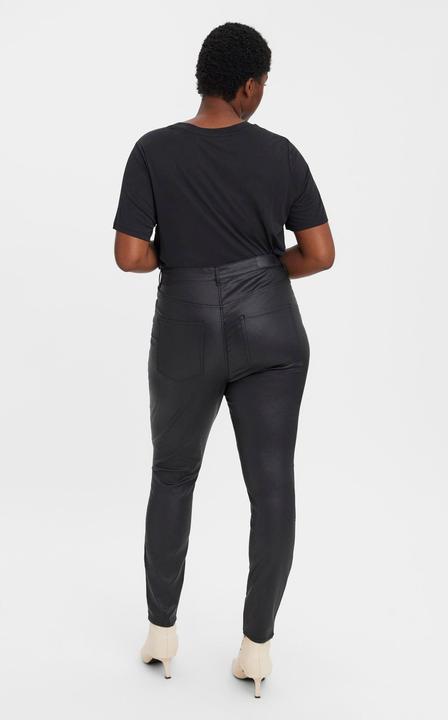 Actual product image Vero Moda VMSANDRA Coated Skinny High Waist Jeans (W52/L32)