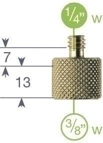 Produktbild Manfrotto MA 015 Adapter 3/8" auf 1/4" (Stativadapter)