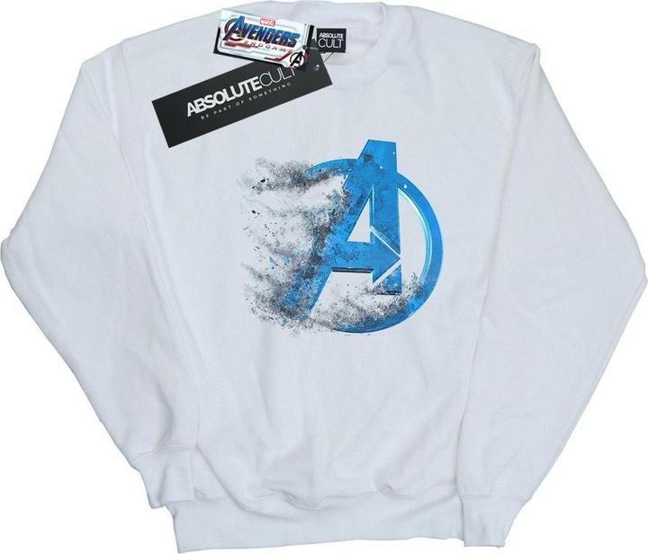 Avengers Endgame Sweatshirt aus Baumwolle mit verstaubtem Logo