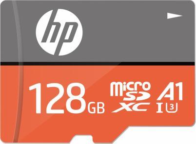 Actual product image HP SDU U3 Micro SD A1 card 128GB (128 GB, microSDXC, UHS-III)