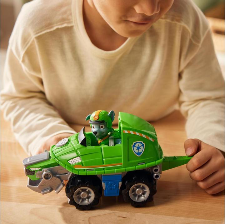 Immagine prodotto Spin Master Paw Patrol Jungle Pups Veicolo Deluxe Rocky