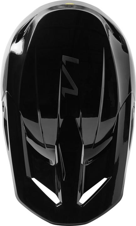 Actual product image Fox VISOR 23 V1 - SOLID BLK S/M