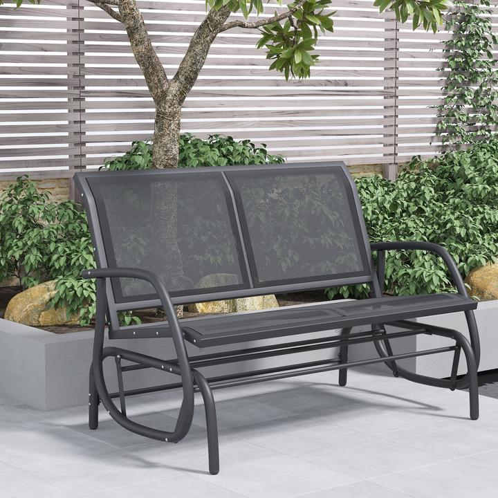 Image du produit Outsunny Banc à bascule pour 2 personnes