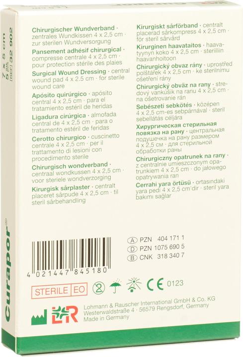 Produktbild Curapor Chirurgisch Wundverband 7x5cm steril (5 x)
