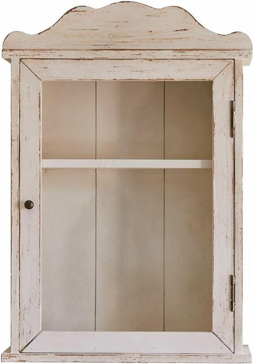 Produktbild Loberon Wandschrank Sandrine antikweiss (35, B, H, 18 cm, T 50)