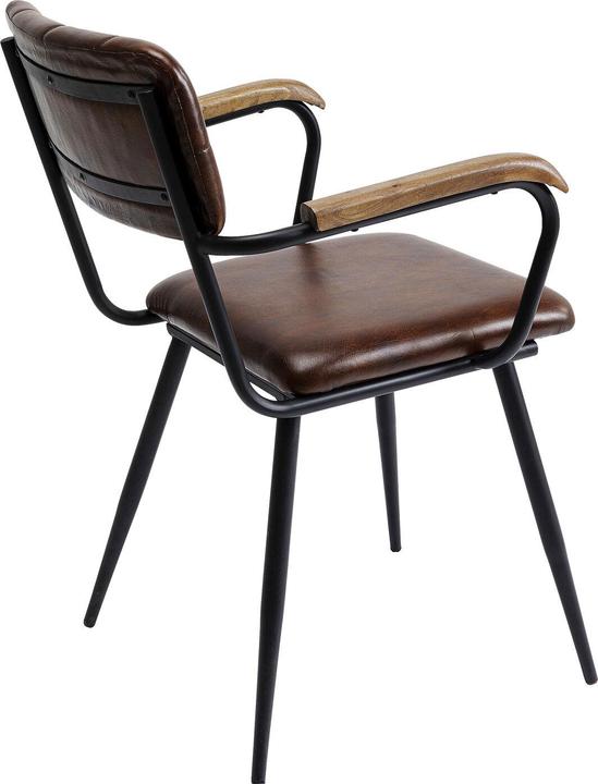 Immagine prodotto Kare Design Armlehnstuhl Salsa Leder Braun