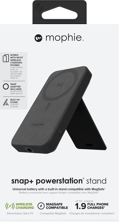 Productafbeelding mophie SNAP+ Powerstationstandaard (10000 mAh, 7.50 W, 20 Wh)