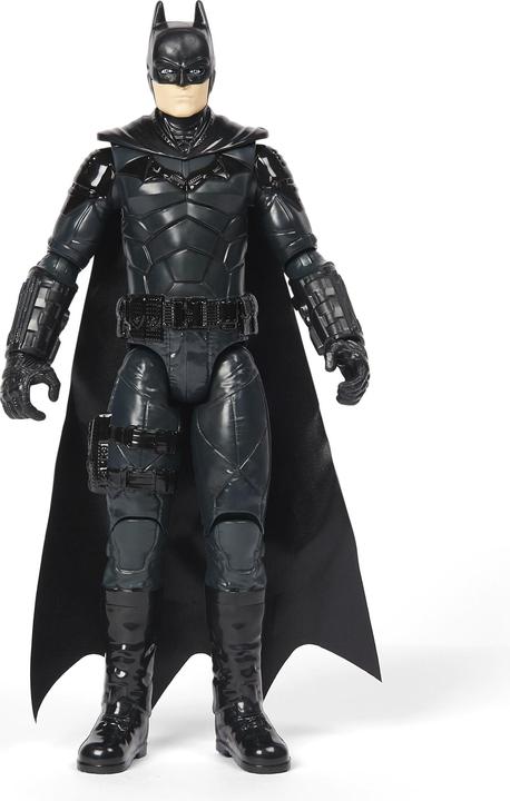 Actual product image Spin Master DC Comics Batman "The Batman" Batman action figure with cloth cape in authentic