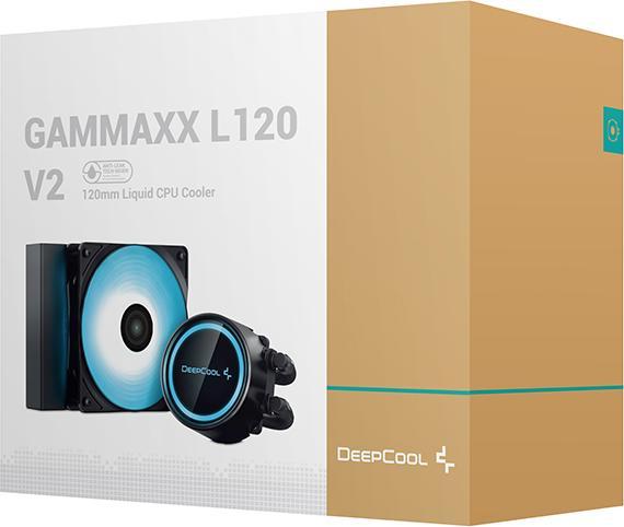 Actual product image Deepcool Gammaxx L120 motherboard all-in-one liquid cooler