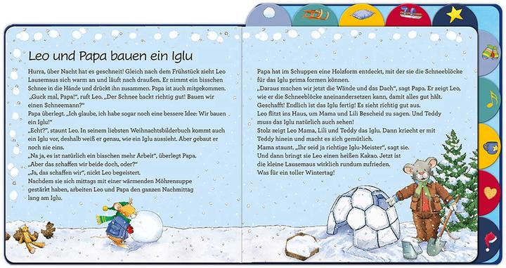 Actual product image Leo Lausemaus - Minutengeschichten zur Winterzeit (German, Sophia Witt, 2021)