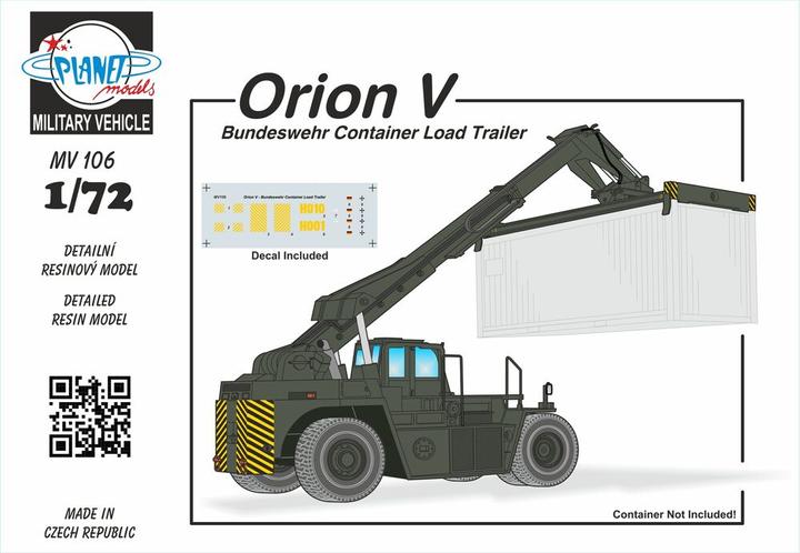 Produktbild Planet Models Orion V-Bundeswehr Container Load Traile