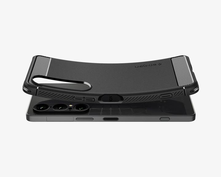 Image du produit Spigen - Rugged Armor - Sony Xperia 1 VII - Matte Black (Sony Xperia 1 VI)